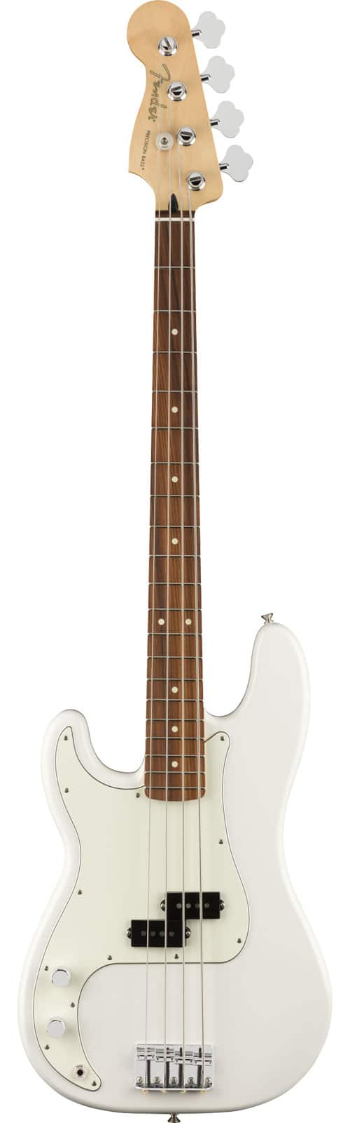 FENDER MEXICAN PLAYER PRECISION BASS LHED PF POLAR WHITE