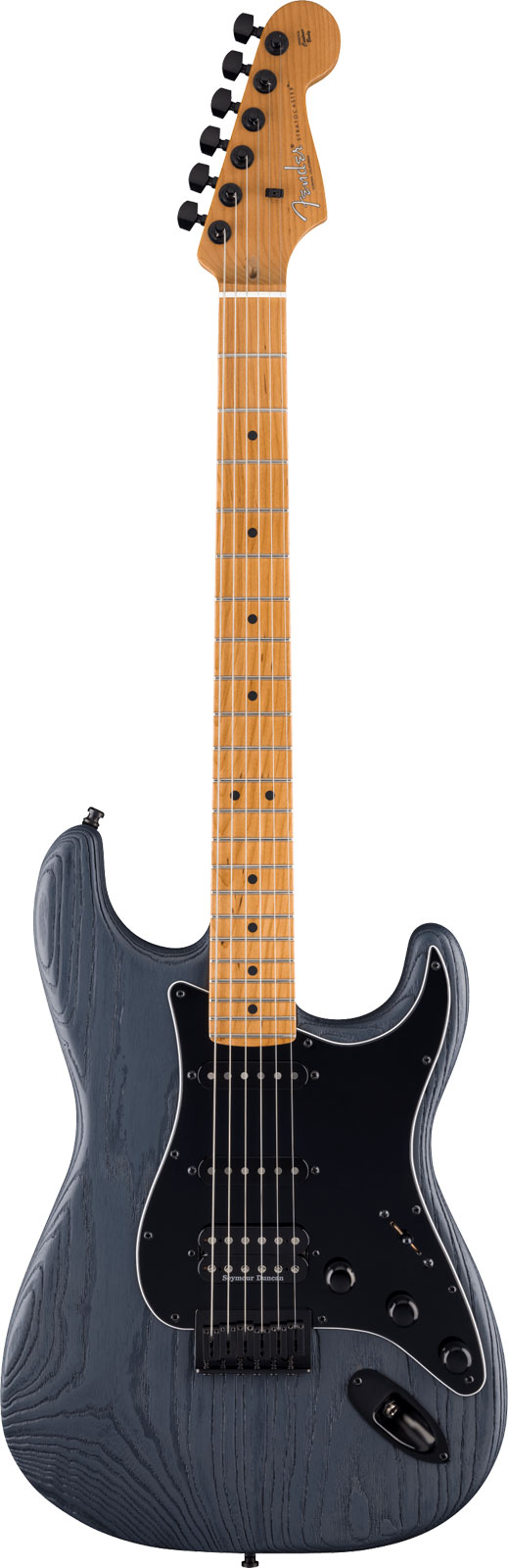 FENDER Stratocaster Hss American Pro II Ebo Ltd Sandblasted Smoke Transparent
