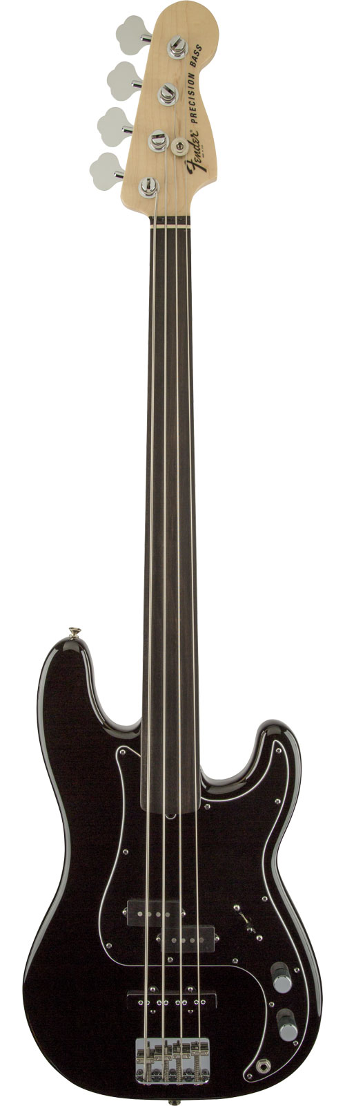 FENDER Tony Franklin Fretless Precision Bass Ebo, Black