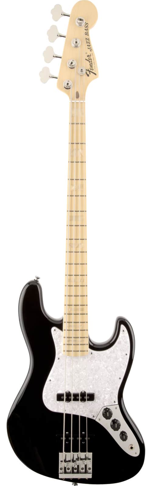 FENDER U.S.A. GEDDY LEE JAZZ BASS MN, BLACK