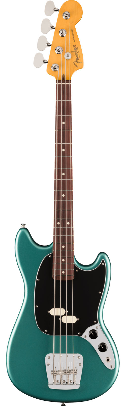 FENDER American Professional Classic Mustang Bass RW Faded Sherwood Green Metallic
