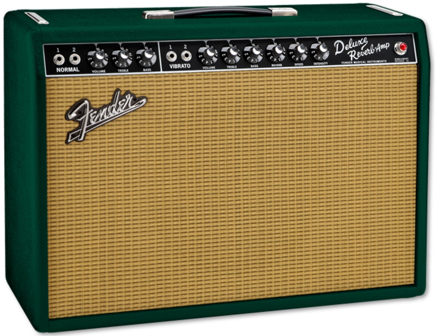 FENDER 65 Deluxe Reverb Brit Green FSR Limited Edition