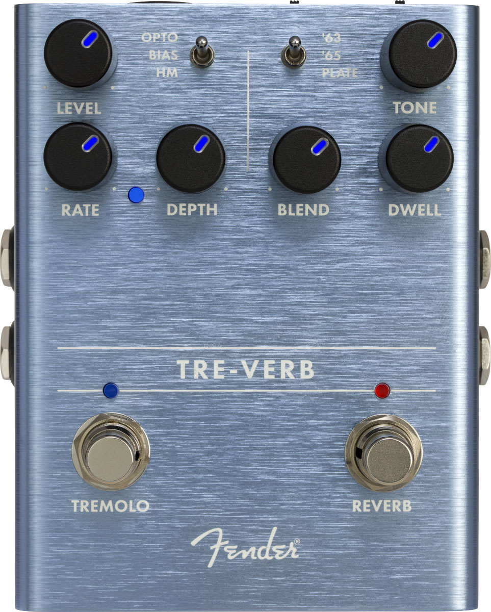 FENDER TRE-VERB DIGITAL REVERB/TREMOLO