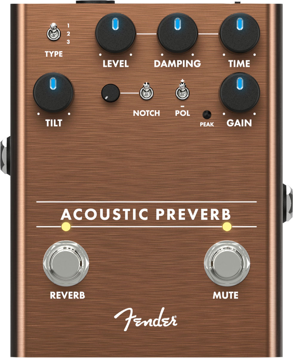 FENDER ACOUSTIC PREAMP/REVERB