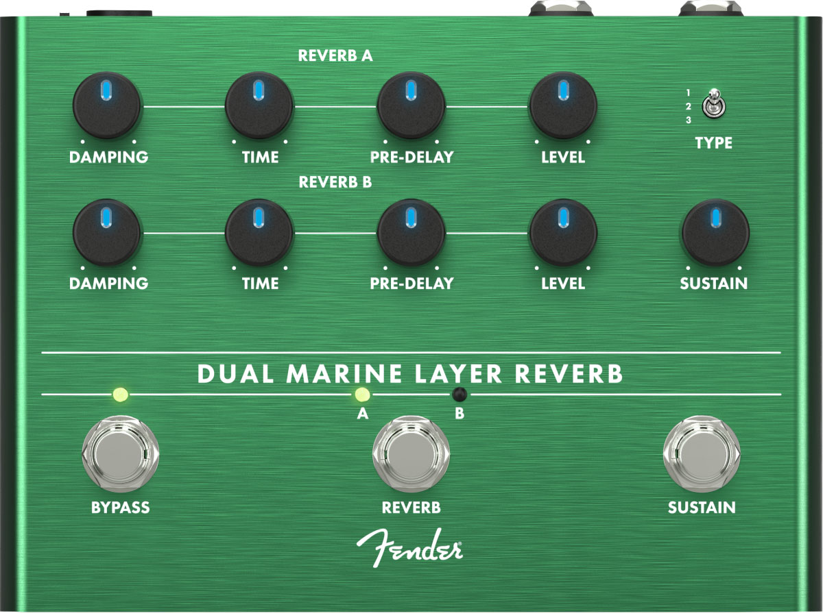 FENDER DUAL MARINE LAYER REVERB