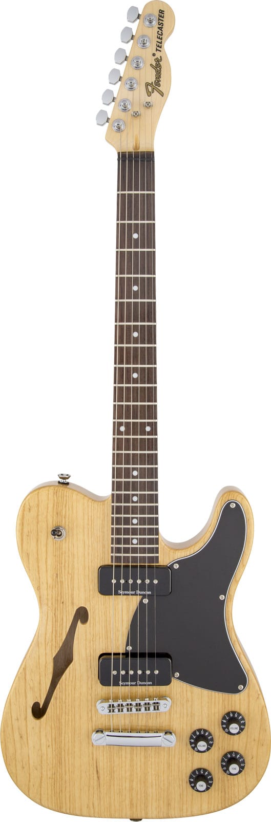 FENDER JIM ADKINS JA-90 TELECASTER THINLINE LRL, NATURAL