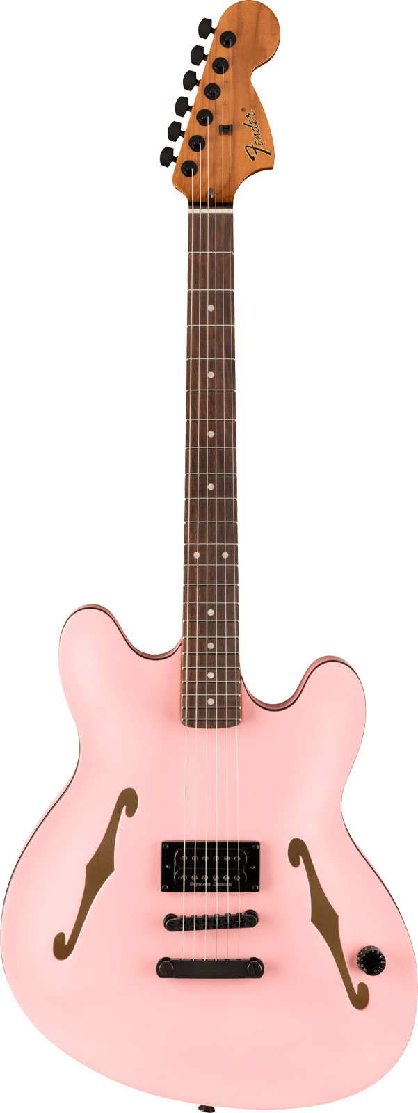 FENDER Starcaster Signature Tom Delonge RW Satin Shell Pink