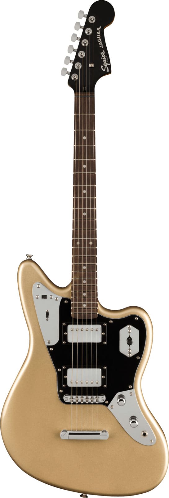 SQUIER JAGUAR HH ST LRL SHORELINE GOLD