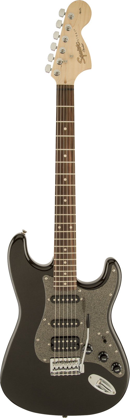 Squier By Fender Affinity Series Stratocaster Hss Laurel Fingerboard Montego Black Metallic
