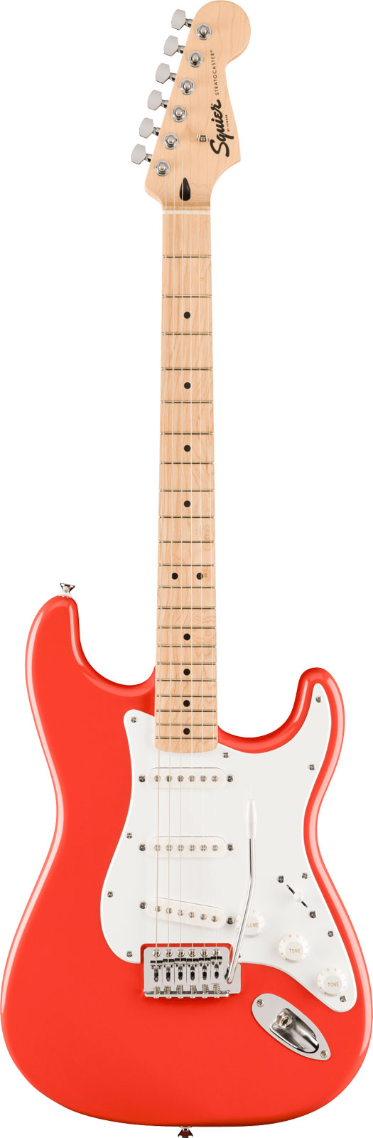 SQUIER Stratocaster Fsr Sonic Mn Fiesta Red
