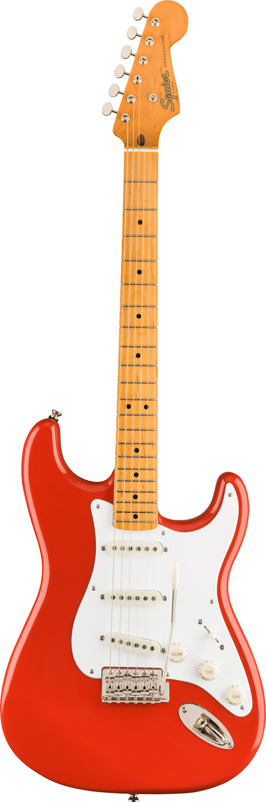 SQUIER Stratocaster 50S Classic Vibe Mn Fiesta Red