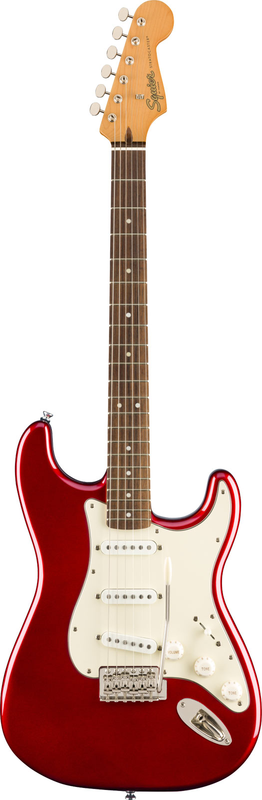 SQUIER Stratocaster 60S Classic Vibe Lrl Candy Apple Red