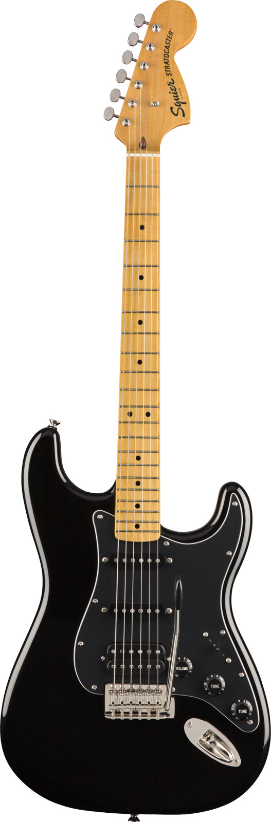 SQUIER STRATOCASTER HSS '70S CLASSIC VIBE MN BLACK