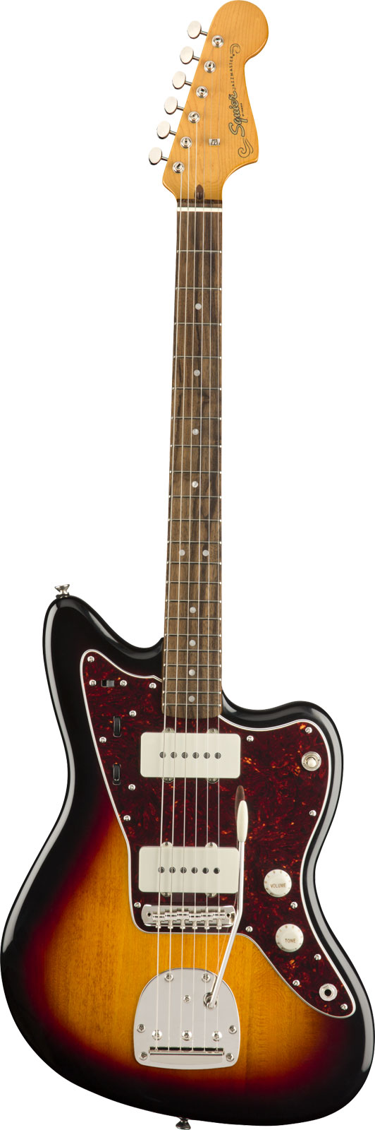 SQUIER Jazzmaster 60S Classic Vibe Lrl 3-Color Sunburst