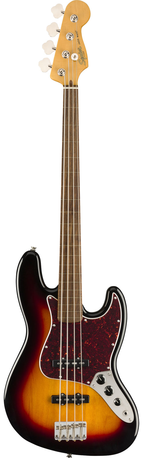 SQUIER Jazz Bass 60S Fl Classic Vibe Lrl Sunburst