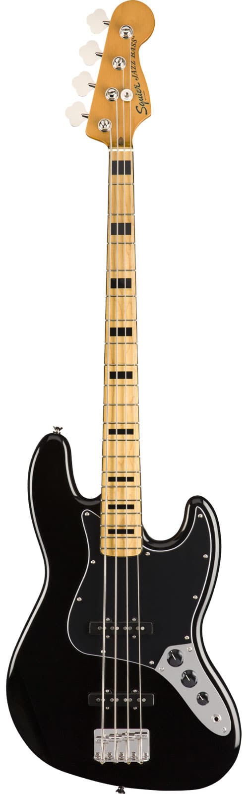 SQUIER JAZZ BASS '70S CLASSIC VIBE MN BLACK