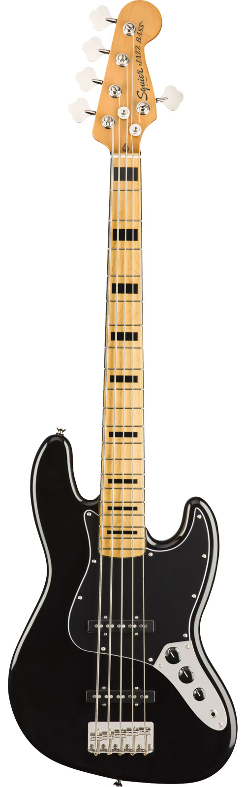 SQUIER JAZZ BASS V '70S CLASSIC VIBE MN BLACK