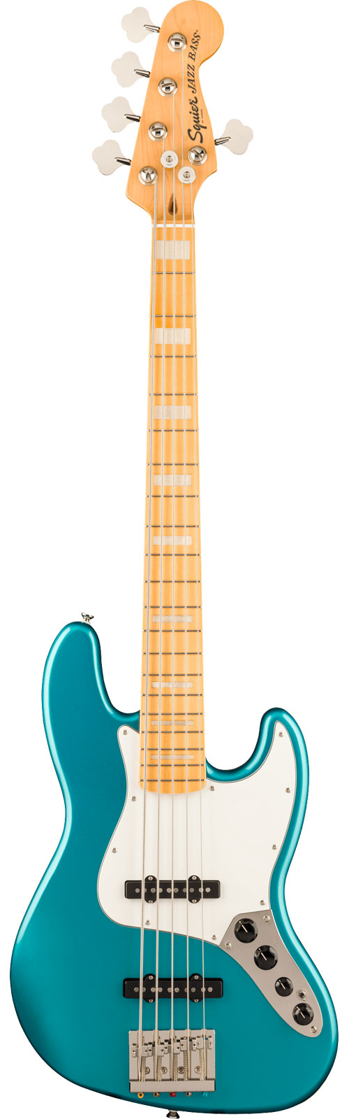 SQUIER Classic Vibe Active '70s Jazz Bass V MN PPG Ocean Turquoise