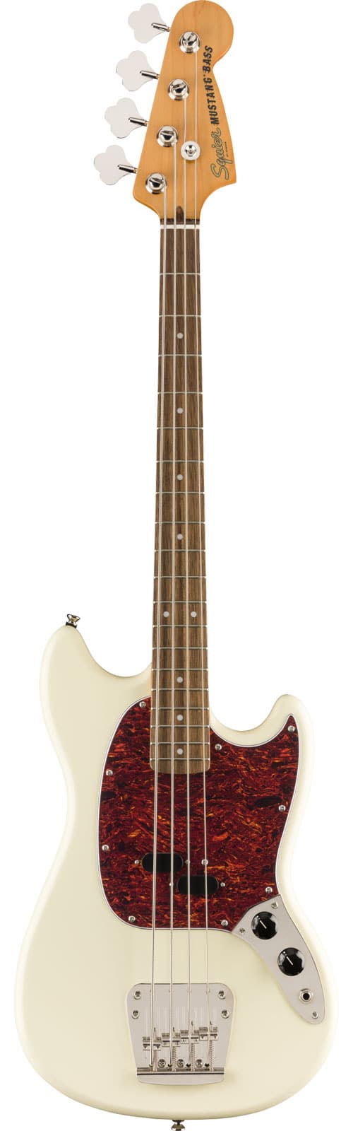 SQUIER MUSTANG BASS '60S CLASSIC VIBE LRL OLYMPIC WHITE