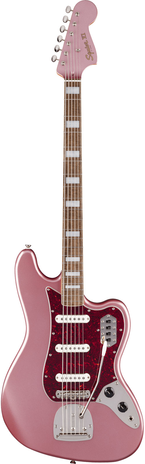 SQUIER Bass VI FSR Classic Vibe LRL Burgundy Mist
