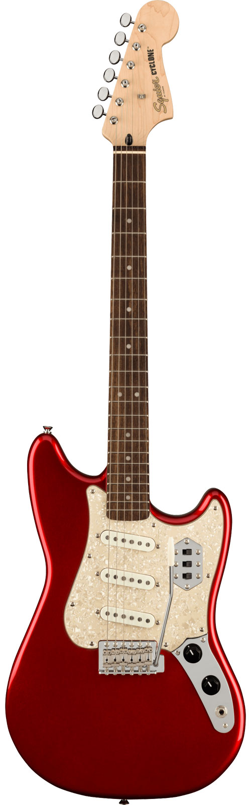 SQUIER CYCLONE PARANORMAL LRL CANDY APPLE RED