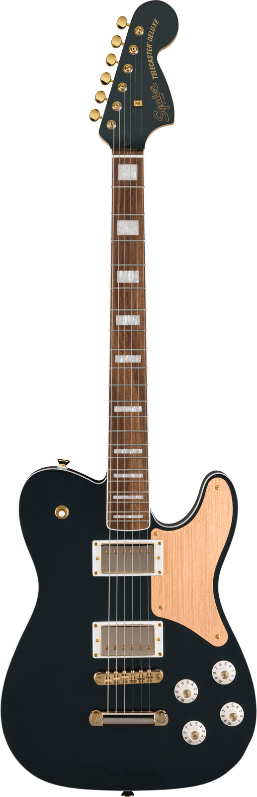 SQUIER Telecaster Deluxe Troublemaker FSR Cadillac Green