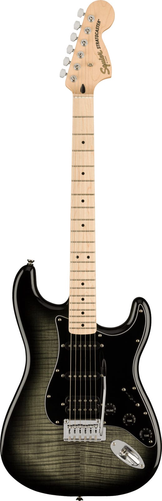 SQUIER STRATOCASTER HSS FMT AFFINITY MN BLACK BURST