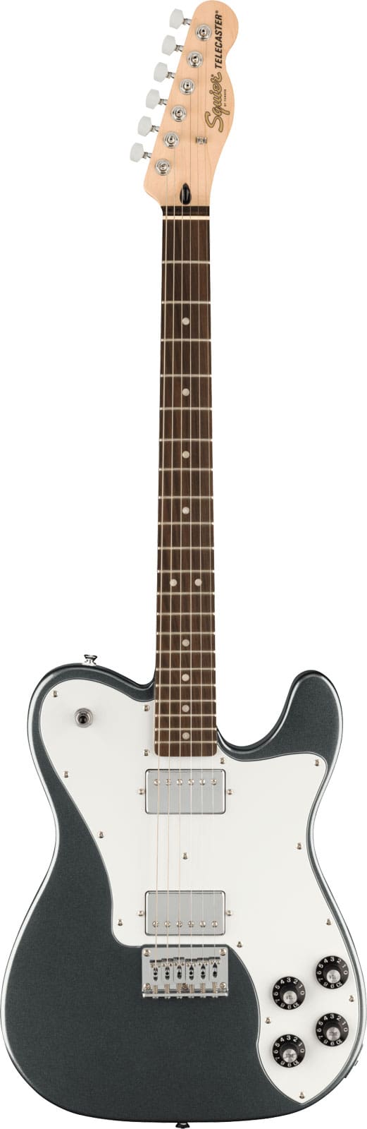 SQUIER TELECASTER DELUXE AFFINITY LRL CHARCOAL FROST METALLIC