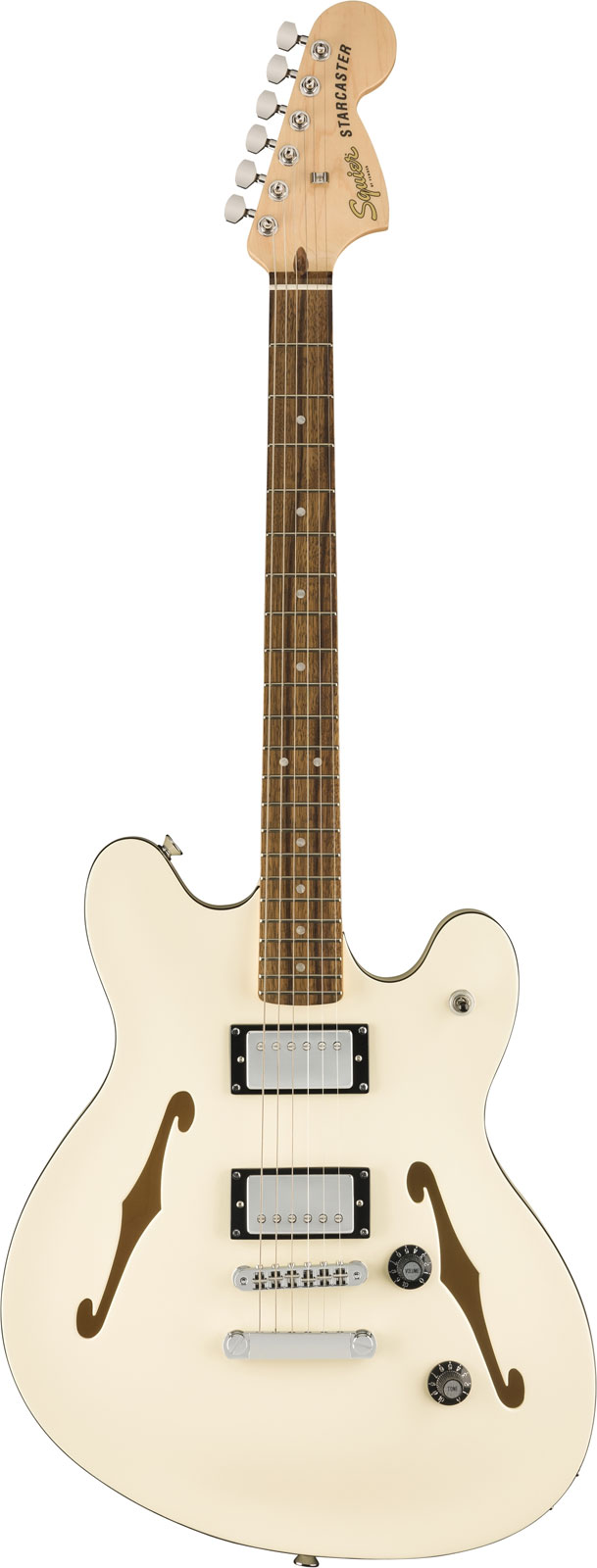 SQUIER Starcaster Affinity Dlx Lrl Olympic White