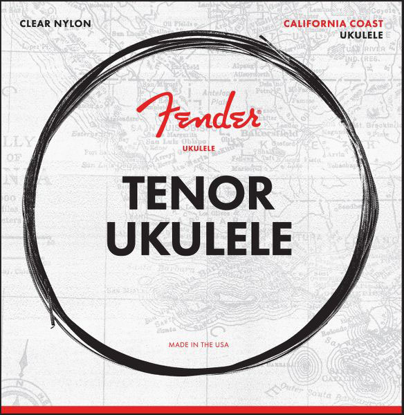 FENDER TENOR UKULELE STRINGS, SET OF FOUR