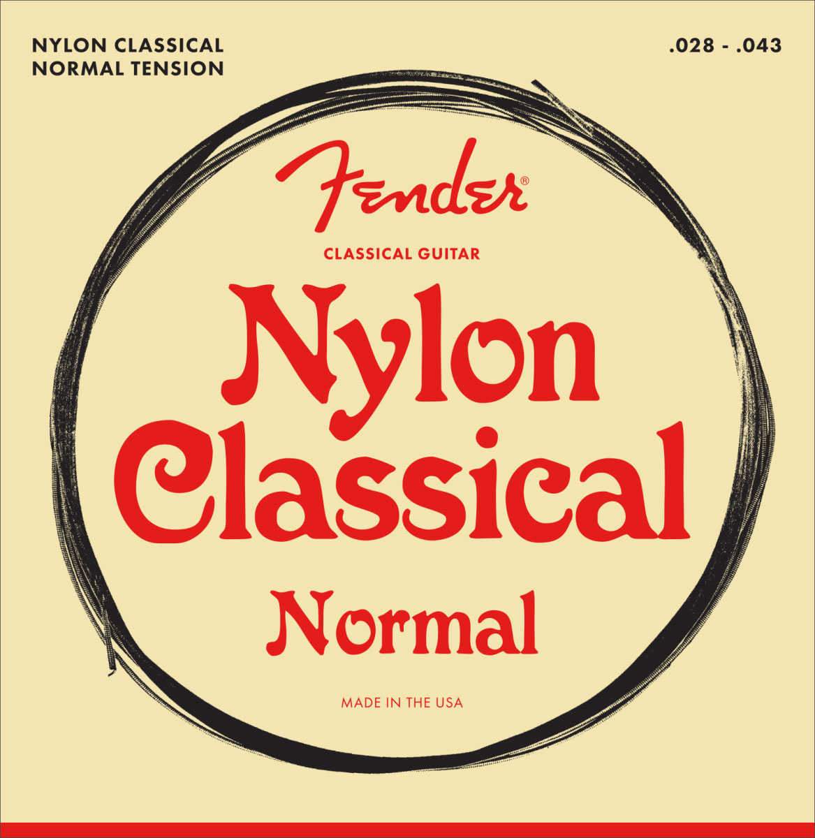 Nylon Classical Tirant Normal 28-43