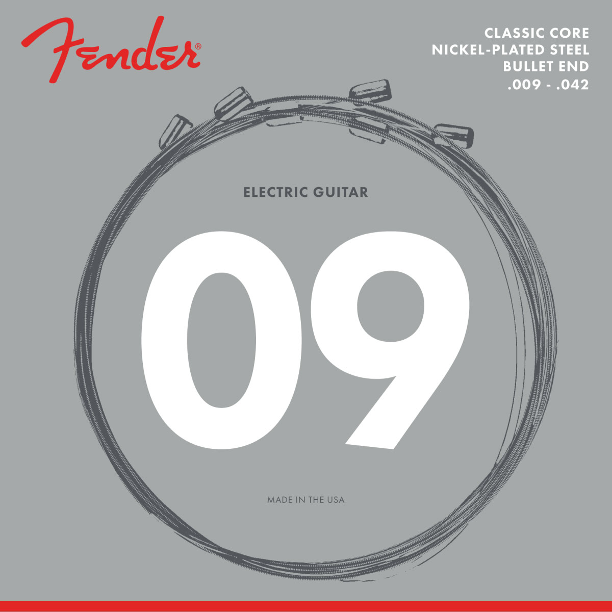 FENDER Classic Core Nickel-Plated Steel 9-42