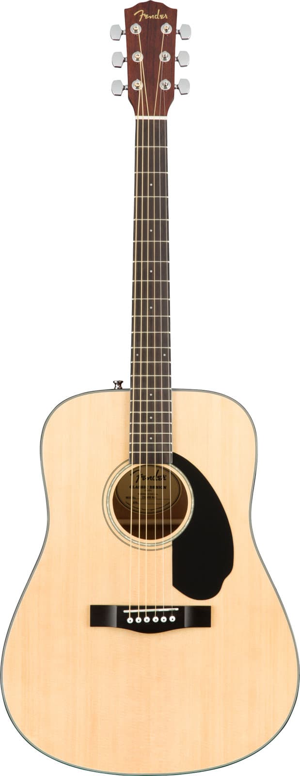 FENDER CD-60S DREADNOUGHT WLNT, NATURAL