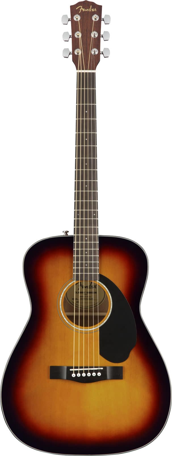 FENDER CC-60S CONCERT WLNT, 3-COLOR SUNBURST