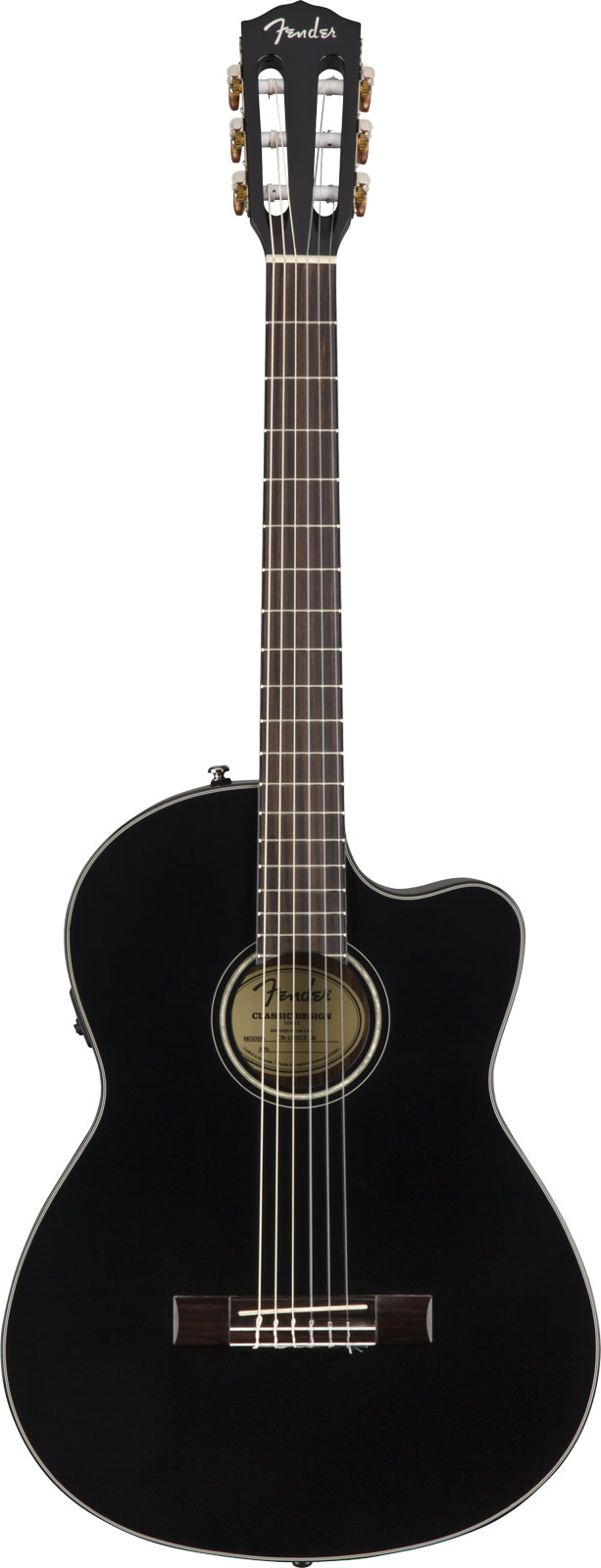 FENDER Cn-140Sce Thinline Wn Black
