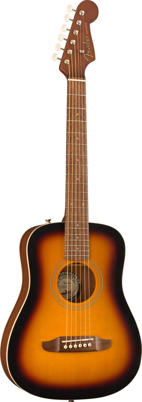 FENDER Redondo Mini California Wn Sunburst