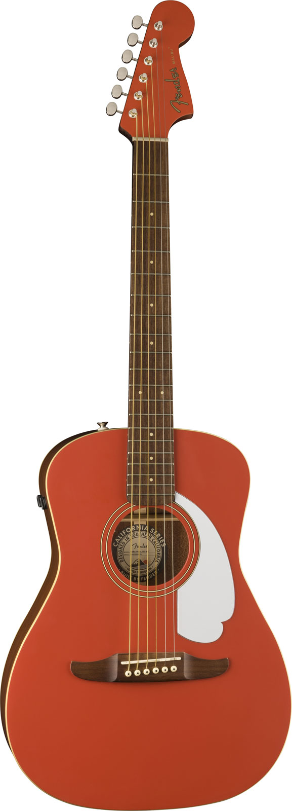 FENDER Malibu Player Wn Fiesta Red
