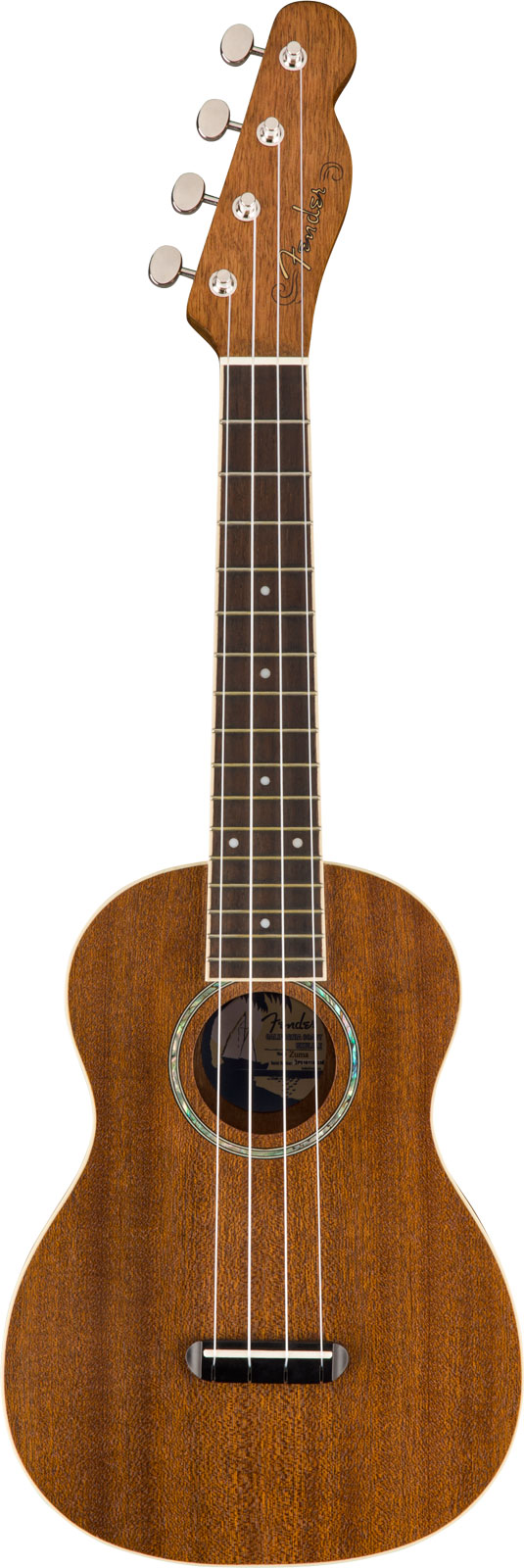 FENDER Zuma Uke Concert Wn Natural