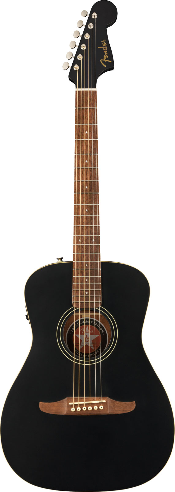 FENDER Malibu Signature WN Black Matte