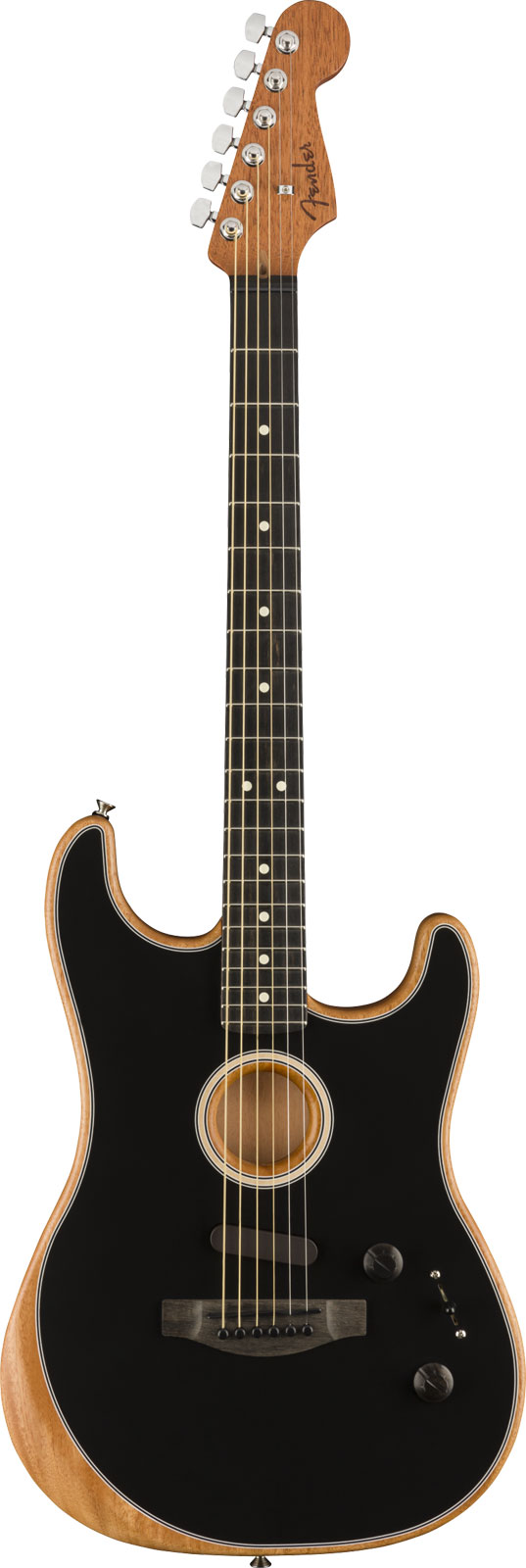 FENDER Stratocaster Modified American Acoustasonic Ebo Black