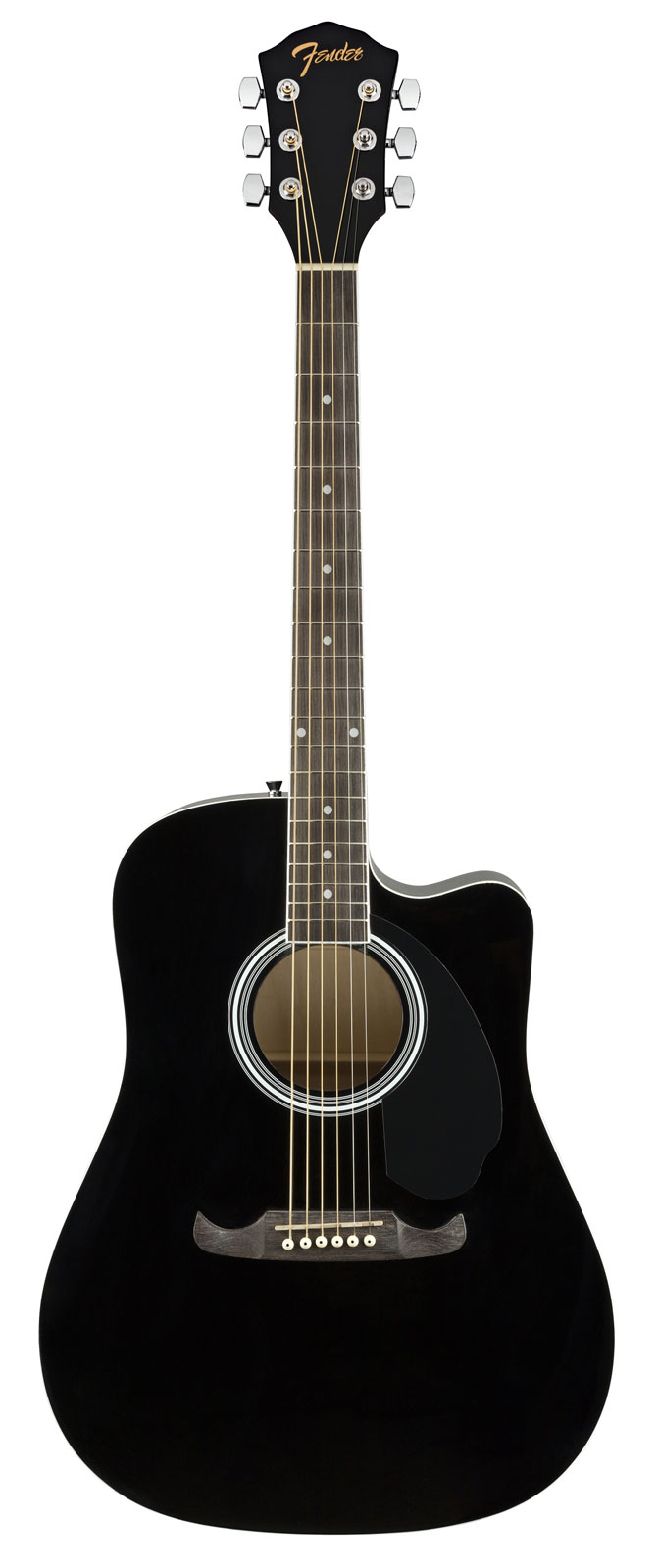FENDER FA-125ce Dreadnought WN Black