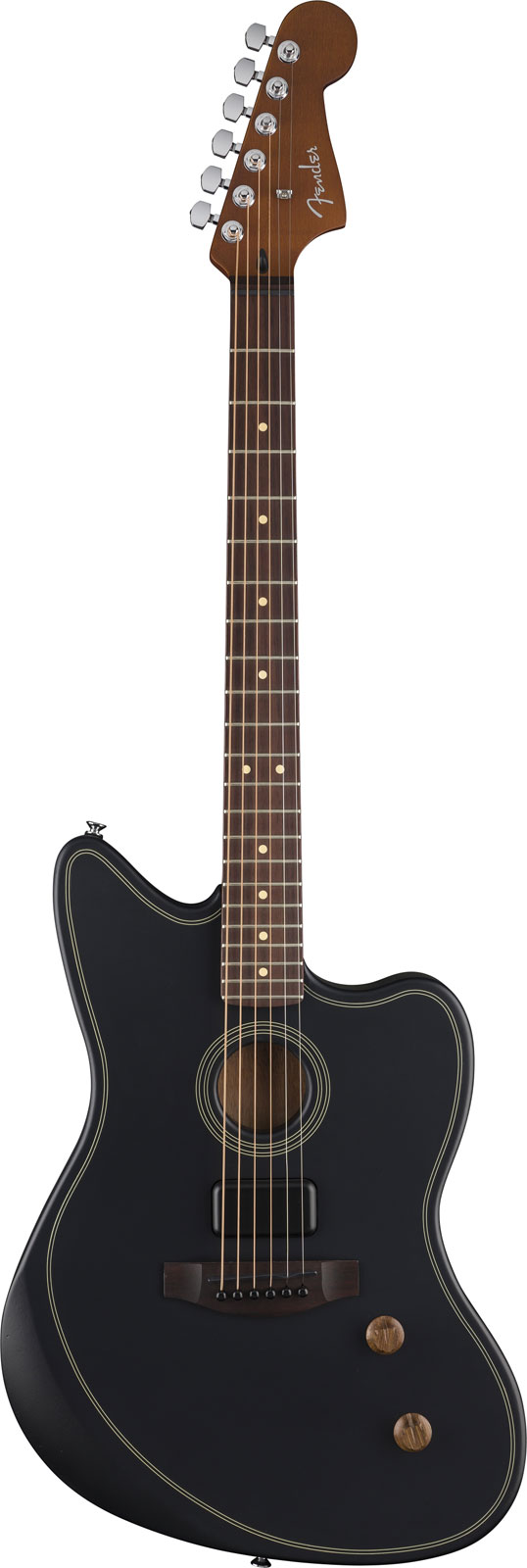 FENDER Acoustasonic Standard Jazzmaster Black