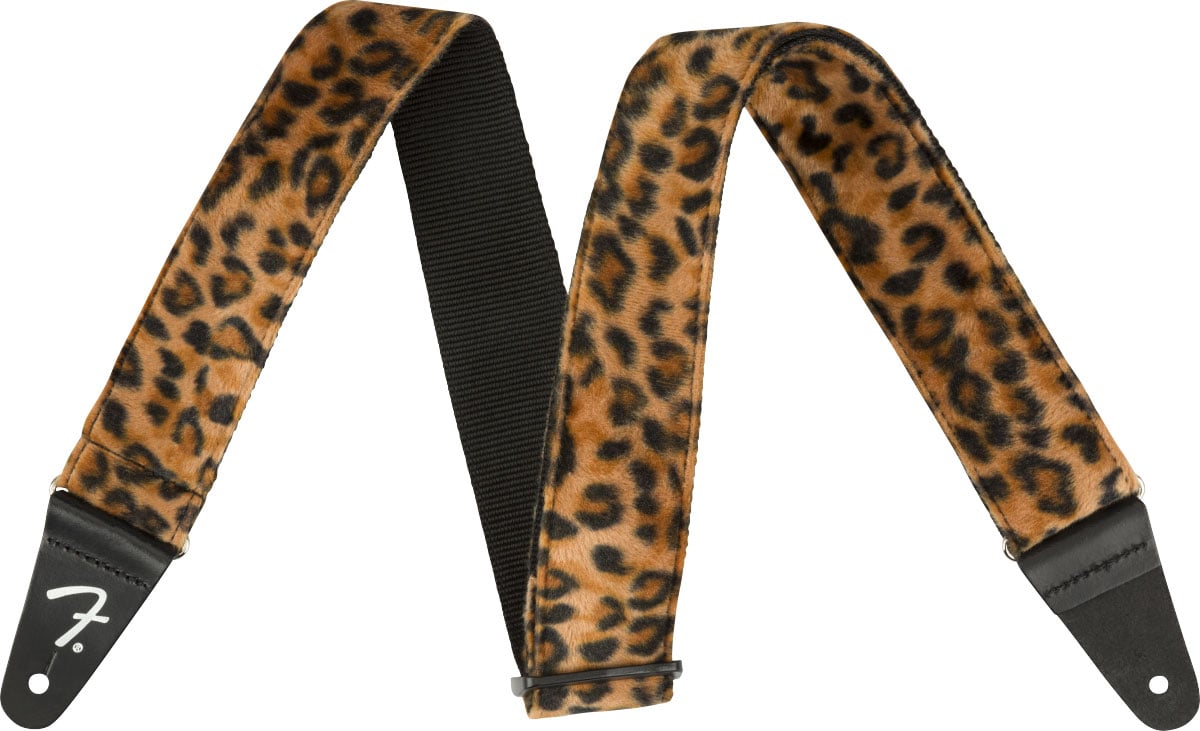 FENDER WILD LEOPARD PRINT STRAP, 2