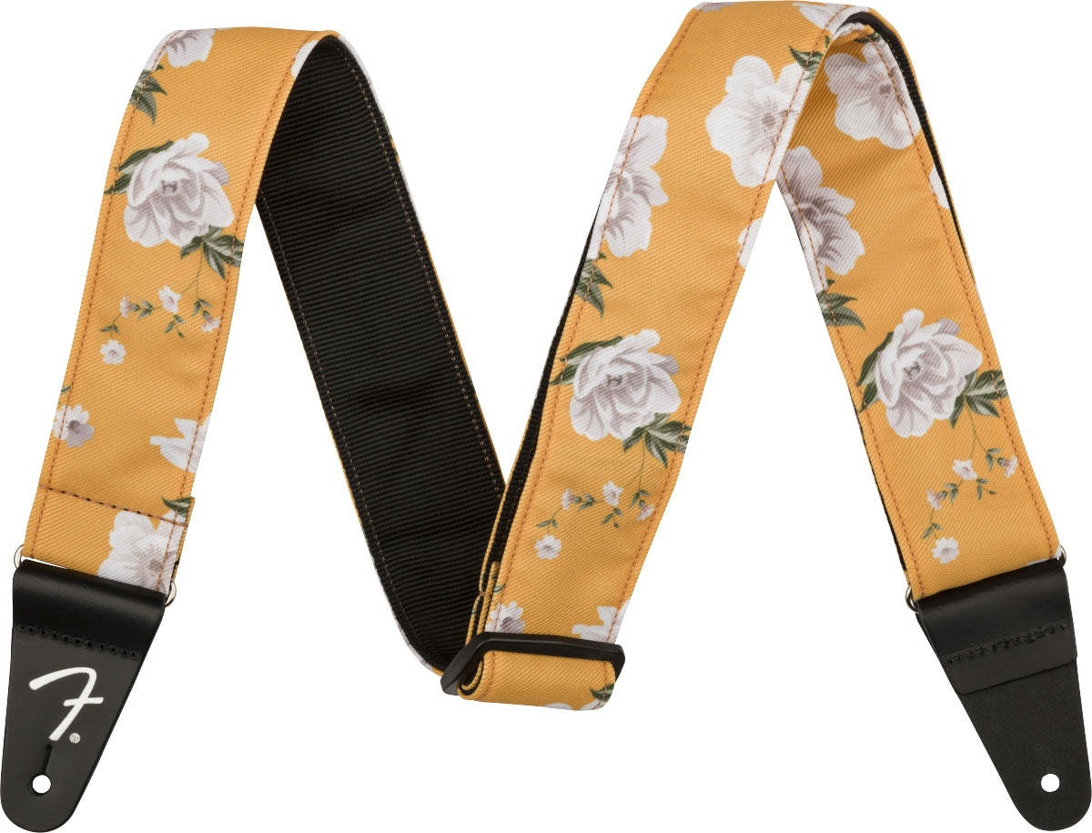 FENDER FLORAL STRAP MARIGOLD 2