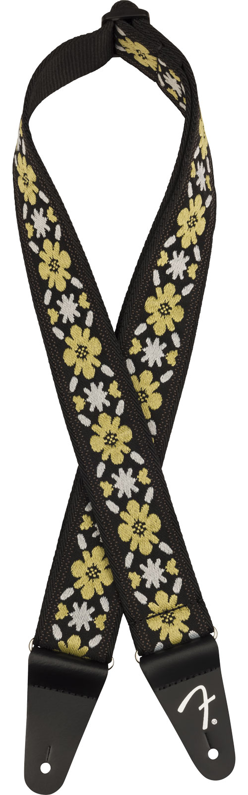 FENDER PASADENA WOVEN STRAP YELLOW CLOVER 2