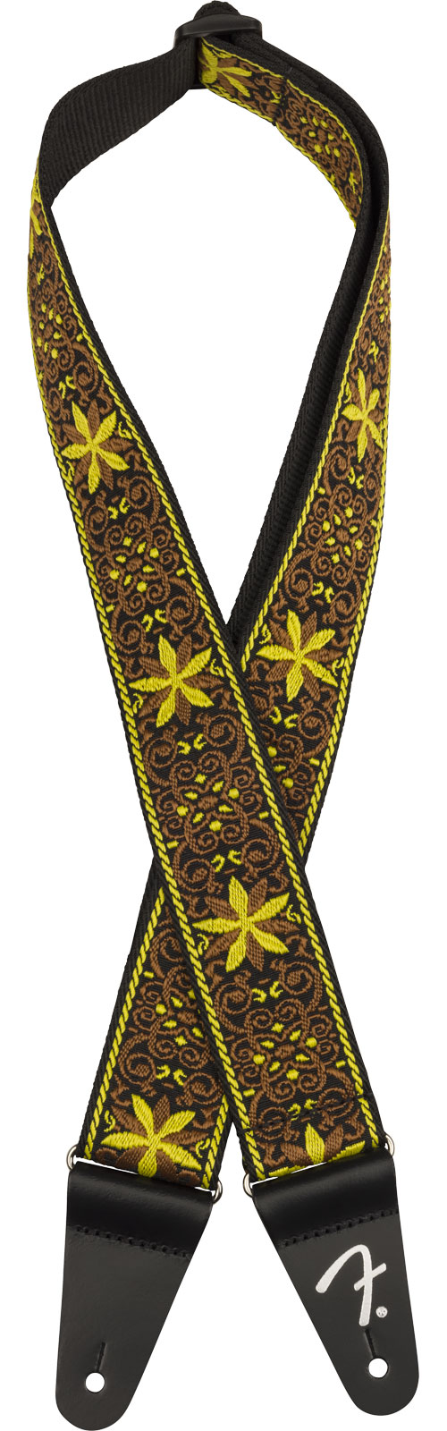 FENDER PASADENA WOVEN STRAP YELLOW WALLFLOWER 2