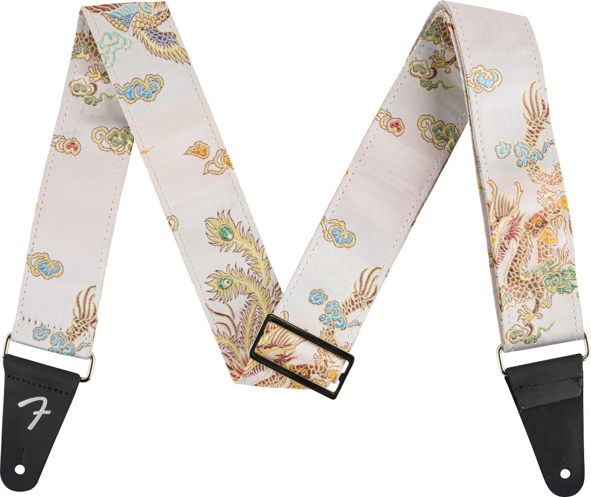 FENDER Satin Dragon Strap Ivory