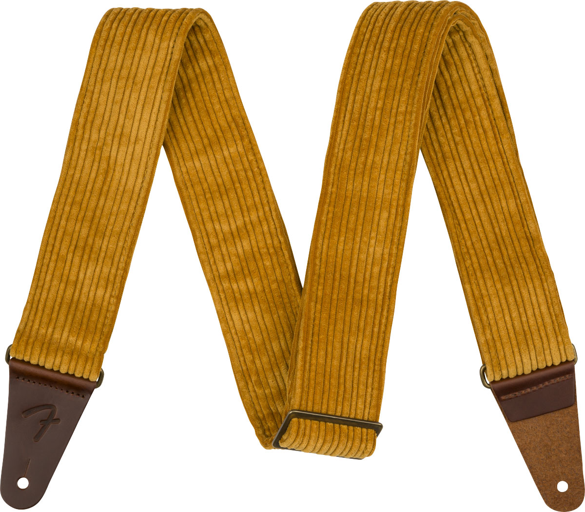 FENDER CORDUROY STRAP BLAZE GOLD 2
