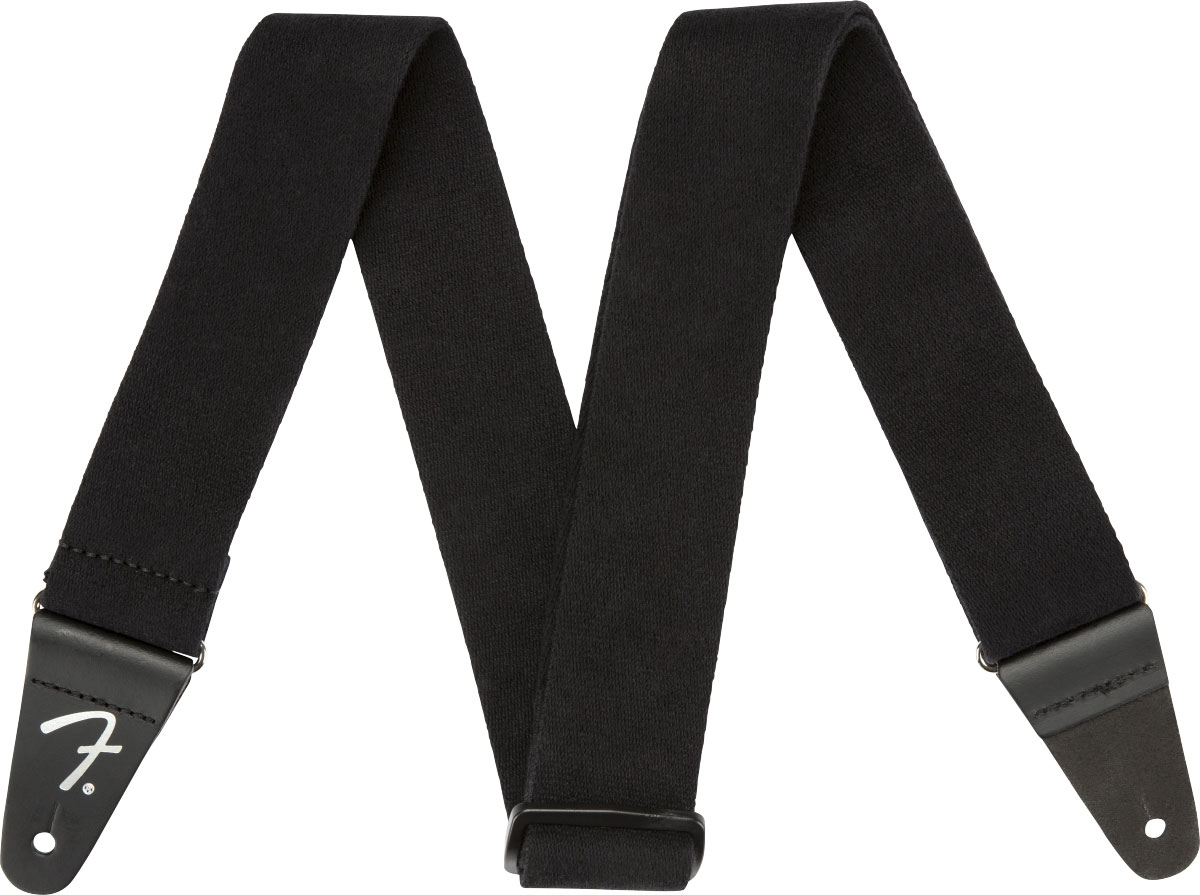 FENDER SUPERSOFT STRAP, BLACK 2