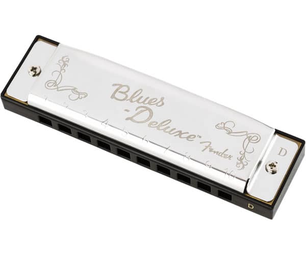 Fender Harmonica  Blues Deluxe  Re Chrome